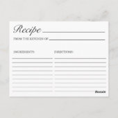 Moderne minimalistische witte Vrijgezellenfeest re Briefkaart (Achterkant)