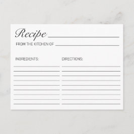 Moderne minimalistische witte Vrijgezellenfeest re Briefkaart