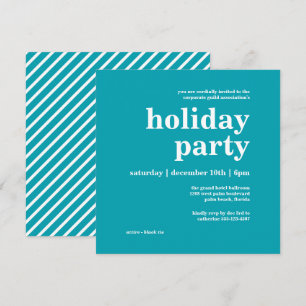 Moderne Minimalistische Zakelijke Feestelijke Part Kaart