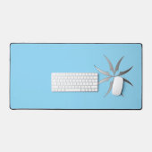 Moderne Minimalistische Zwart & Wit Tech Bureaumat (Keyboard & Muis)