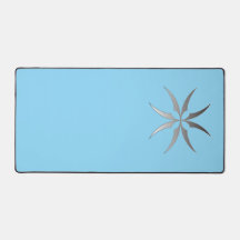 Moderne Minimalistische Zwart & Wit Tech Bureaumat