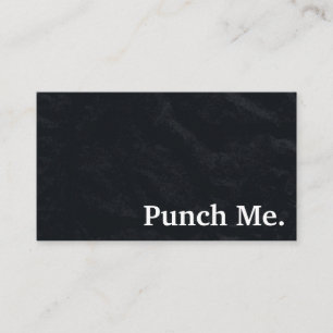 Moderne, minimalistische zwarte-kleurenkaart visitekaartje