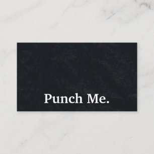 Moderne, minimalistische zwarte-kleurenkaart visitekaartje