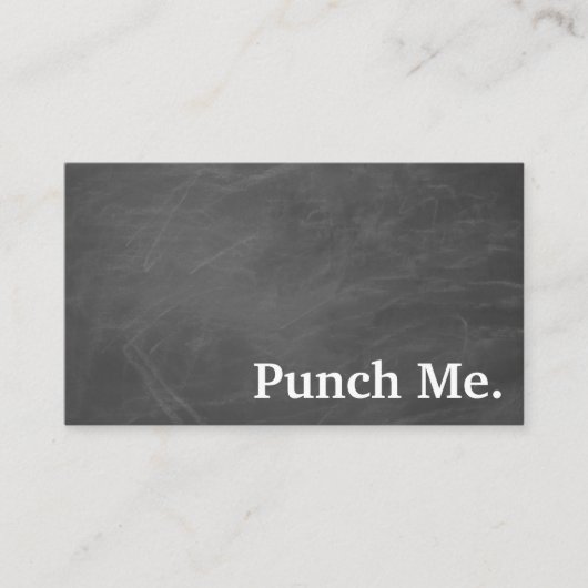 Moderne, minimalistische zwarte-kleurenkaart visitekaartje (Voorkant)