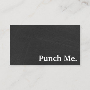 Moderne, minimalistische zwarte-kleurenkaart visitekaartje