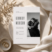Moderne Minimalistische Zwarte & Witte Foto Bruilo
