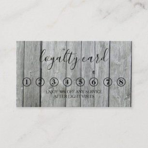 Moderne minimalistische zwarte & witte logo-kaart visitekaartje