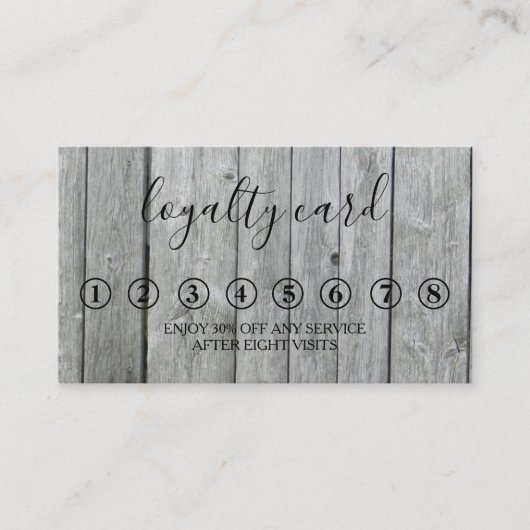 Moderne minimalistische zwarte & witte logo-kaart visitekaartje (Voorkant)