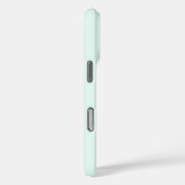 Moderne Mint Cream Gepersonaliseerde Monogram Naam Case-Mate iPhone Case (Achterkant / Rechts)