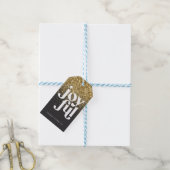 moderne , minuscule kerstmis cadeaulabel (Met Touw)