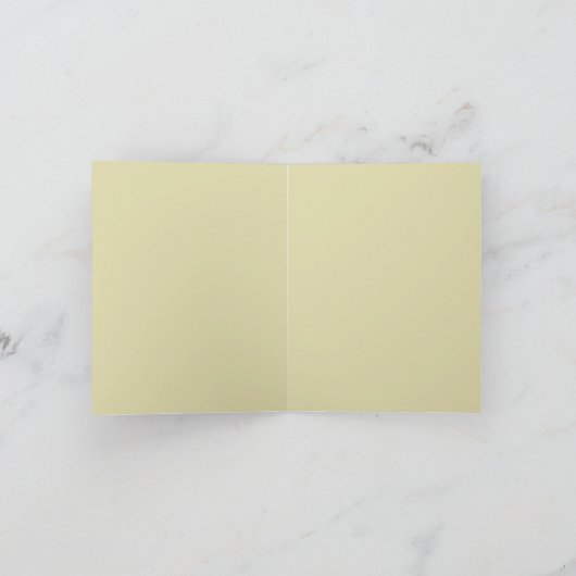 Moderne Mistletoe Kerstmis Feestdagen Kaart (Binnen)