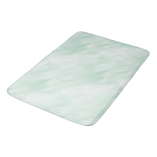 Moderne Misty Green Pastel Rug Bath Accessoire Badmat (Gekanteld)