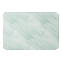 Moderne Misty Green Pastel Rug Bath Accessoire