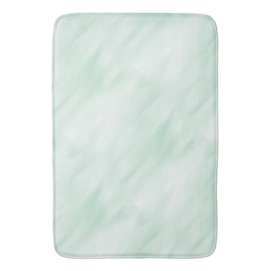 Moderne Misty Green Pastel Rug Bath Accessoire Badmat (Voorkant Verticaal)