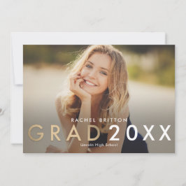 Moderne Mix Afstudeer Uitnodiging