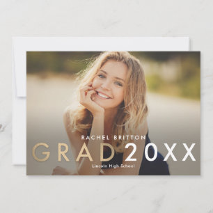 Moderne Mix Afstudeer Uitnodiging
