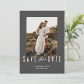 Moderne mix Sparen de kaart van de Datum (Staand voorkant)