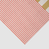 Moderne Mixed Stripes kerstvakantie Tissuepapier (Detail)