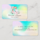 Moderne mixer Flowers Bakery Visitekaartje (Voorkant / Achterkant)