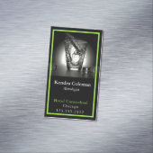 Moderne Mixoloog Magnetisch Visitekaartje (Voorbeeld)