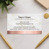 Moderne mobiele notarisdienst  Kaart Visitekaartje