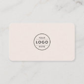Moderne Mocha 3 QR Code Multi Social Visitekaartje (Achterkant)