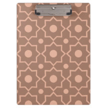 Moderne Mocha Mousse Stoffige Roze Geometrische Vo