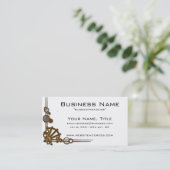 Moderne (Mod) Design 3-Visitekaartjes Visitekaartje (Staand voorkant)