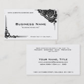 Moderne (Mod) Design 4-Visitekaartjes Visitekaartje (Voorkant / Achterkant)