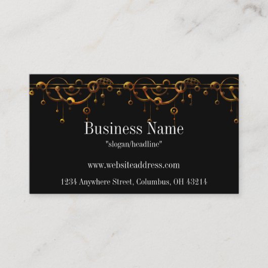 Moderne (Mod) Design 7 Visitekaartjes (Voorkant)