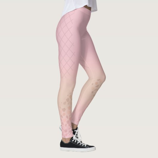 Moderne mode roze leggings (Rechts)