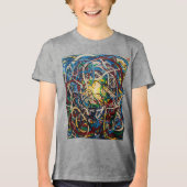 Moderne Mode Tri-Blend Shirt (Voorkant)