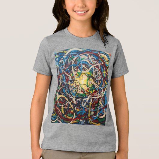 Moderne Mode Tri-Blend Shirt (Voorkant)