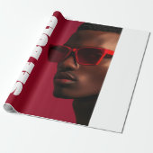 Moderne Modekunst Cadeaupapier (Uitgerold)