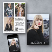 Moderne Modellering 4 Foto QR Code Model Comp Kaar Kaart