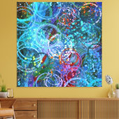 Moderne moderne Abstracte canvaswandkunst Canvas Afdruk (Insitu (Woonkamer))