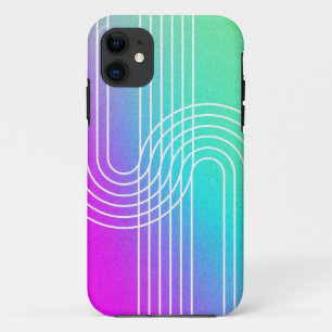 Moderne moderne booglijn geometrische iPad-behuizi Case-Mate iPhone Case