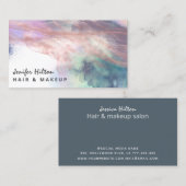 Moderne moderne, elegante abstracte Visitekaartje (Voorkant / Achterkant)