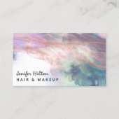 Moderne moderne, elegante abstracte Visitekaartje (Voorkant)