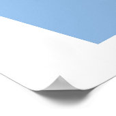 Moderne, moderne schelpdierenkant uit de middeleeu poster (Hoek)