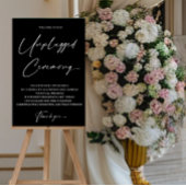 Moderne moderne unplugged ceremonie Acryl teken Acryl Bord