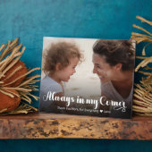 Moderne moeder altijd in mijn hoek foto tafelblad fotoplaat (Zijkant)