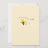 Moderne Moeder Bij Baby Shower Uitnodiging (Achterkant)