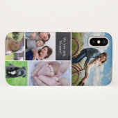 Moderne moeder foto collage telefoonhoesje Case-Mate iPhone case (Achterkant (horizontaal))