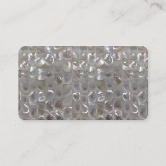 Moderne moeder Parelkaart Contactkaartje (Voorkant)