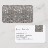 Moderne moeder Parelkaart Contactkaartje (Voorkant / Achterkant)