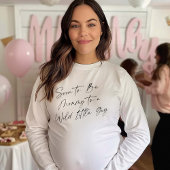 Moderne moeder-to-be, Wild One Theme, Baby Jongen  T-shirt