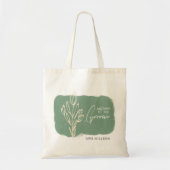 Moderne moeder van de waterverf tote bag (Voorkant)