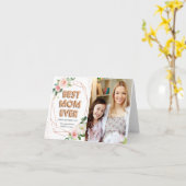 Moderne Moederdag beste moeder ooit Kaart (Gele Bloem)