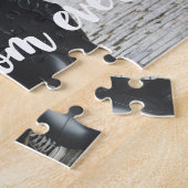 Moderne Moederdag foto van beste moeder ooit Legpuzzel (Zijkant)